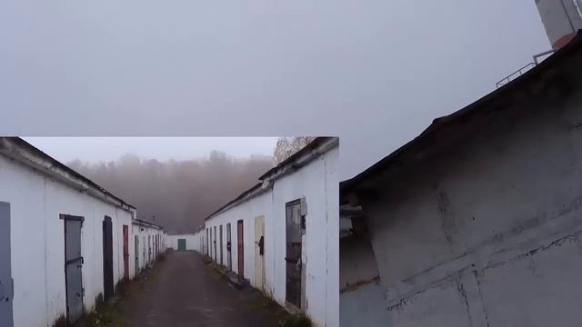 Горки Ленинские. Туман. Природа Подмосковья смотреть онлайн