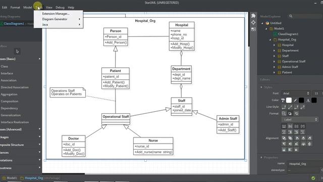 Code Generation in StarUML смотреть онлайн