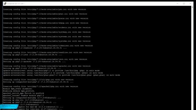 Установка и настройка веб сервера (FTP, mySQL, phpMyAdmin, apache2, php) смотреть онлайн