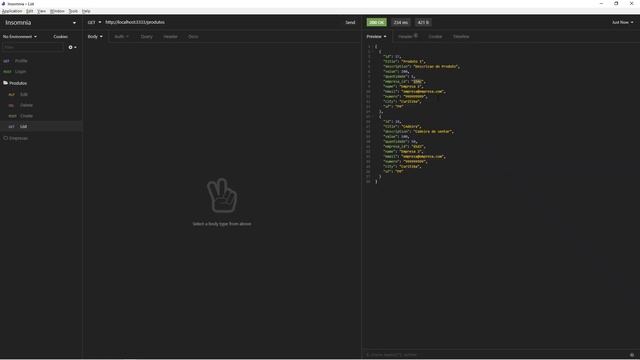 Back-End de um sistema de Estoque feito usando NODE.JS . смотреть онлайн