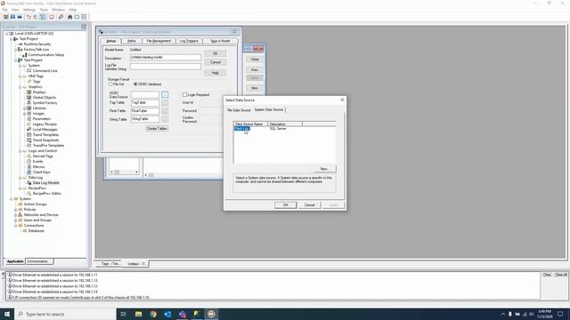 Setup FTView SE to Log to SQL Server Express смотреть онлайн