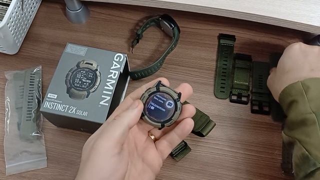 Сравнение габаритов часов GARMIN INSTINCT 2X с часами SKMEI и SAMDA. смотреть онлайн