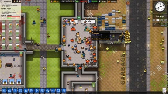 The One True Guard Dog Death Run - Prison Architect Coop - Let's Play смотреть онлайн