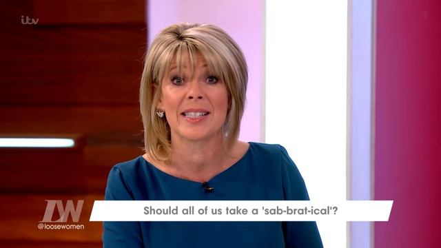 Janet Street-Porter Freaks Out At Breast And Baby Talk! | Loose Women смотреть онлайн