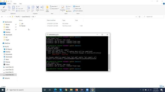 What is Git stash with examples смотреть онлайн