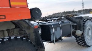 КАМАЗ 65221, Выезд после актировки ) КАЛЯН86.