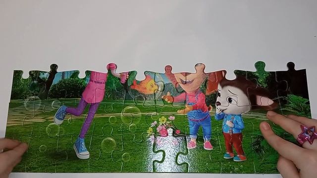 Пазл Барбоскины на даче - собираем пазлы для детей | Polinka-Vitaminka смотреть онлайн