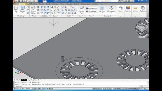 AUTOCAD 3D, How to drawing 11 inch laptop cooling pad frame, autocad | rvmags смотреть онлайн