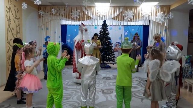 "Новый год на планете Сатурн" логопедическая группа смотреть онлайн