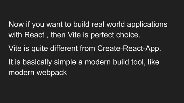 5. Understand about Create-React-App and Vite Build tool for creating new React App - React18 смотреть онлайн