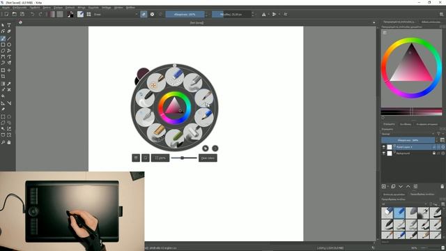 ? GAOMON M10K PRO Drawing Tablet / Unboxing / Set Up / Demo смотреть онлайн