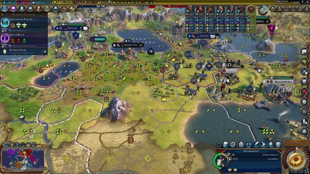 The No Campus Challenge | Civilization 6 - Gathering Storm | Gilgi-Bro - Episode 13 [First] смотреть онлайн