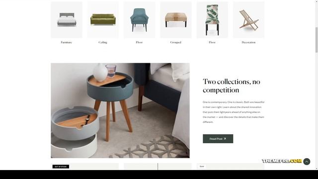 Umimo - Furniture Store WordPress Theme minimal responsive Tsuchiya смотреть онлайн