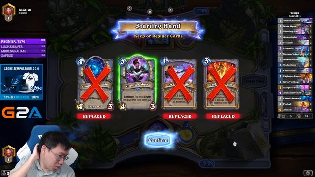 STILL 100% WIN RATE W/ TEMPO MAGE! | Constructed | The Boomsday Project | Hearthstone смотреть онлайн