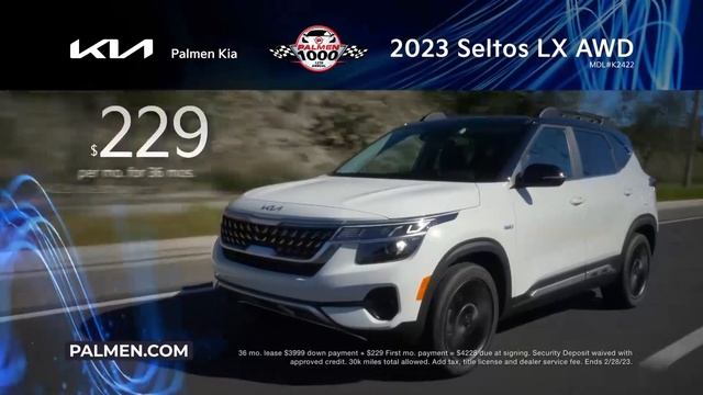Palmen 1000 - 2023 KIA SELTOS LX AWD Lease for $229 X 36 Month, with $4228 Due At Signing смотреть онлайн