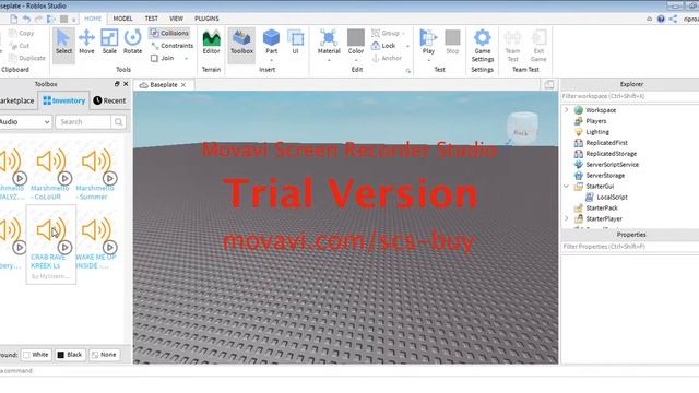 Music Script in Roblox Studio смотреть онлайн