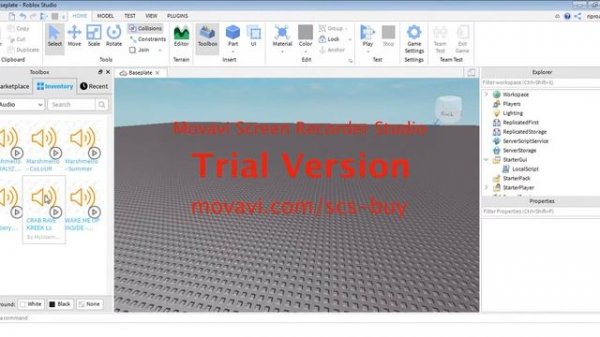 Music Script in Roblox Studio