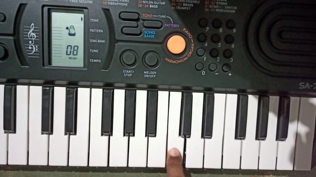 Meri aashiqui ab tum hi ho piano cover on Casio SA-77 with notes ll Aashiqui 2 ll Arijit Singh смотреть онлайн
