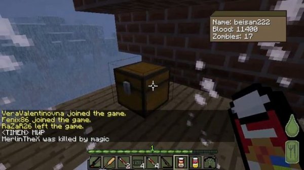 Весёлые приключения в Minecraft Day Z (Survival in house)