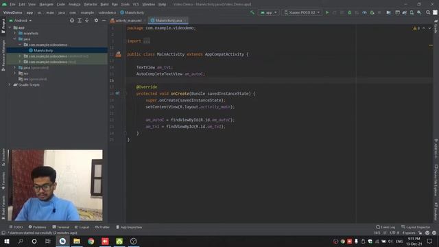 How To Create Auto Complete Text View In Android Studio With Java | Tutorial in Gujarati | CW Learn смотреть онлайн