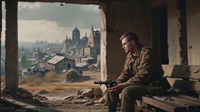 Нейросеть спела песню Бумбараша - "Надоело воевать" (Ai Cover) (electronic) (synthpop) (Ai Rock) смотреть онлайн