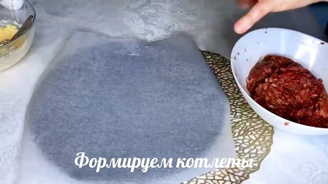 БОЛЬШЕ КОТЛЕТЫ НЕ ЖАРЮ. ГОТОВЛЮ С НАЧИНКОЙ В ДУХОВКЕ #котлетыссыром смотреть онлайн