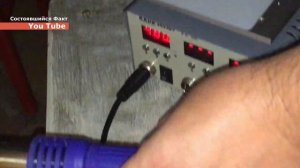 Удаление масляной краски при помощи паяльной станции KADA 9803D+