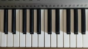 Как играть вступление песни "Группа крови" Виктора Цоя на пианино?подробное обучение.Сыграет каждый