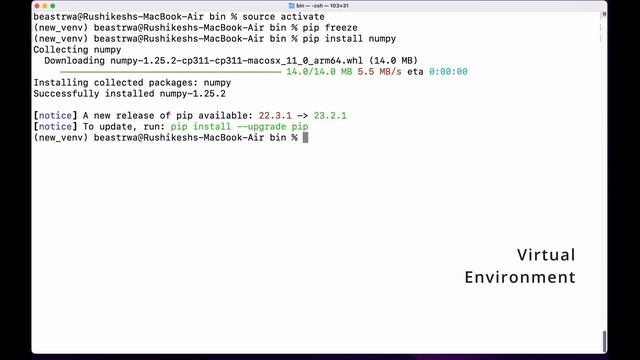 How to Create/Use Virtual Environment in Python? #venv #virtualenv #python смотреть онлайн
