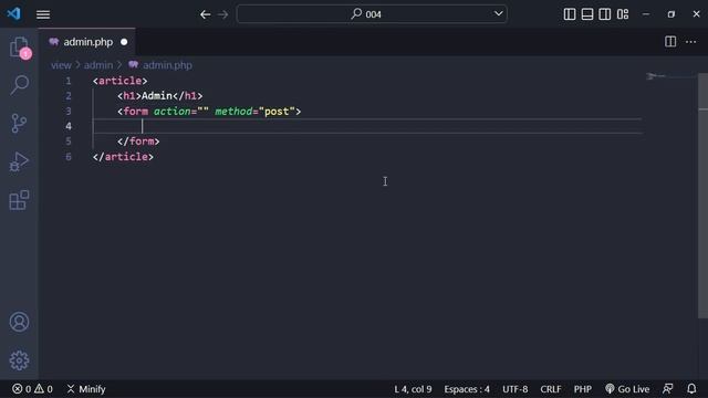 PHP 8 - MVC Orientée Objet : Créer un formulaire d'accès à la zone admin смотреть онлайн