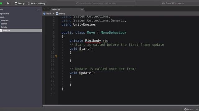 Unity - Rolling Ball Tutorial (Beginner) смотреть онлайн
