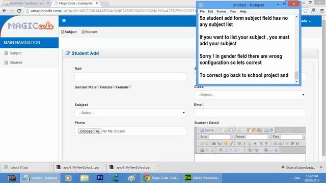 Codeigniter Auto Code Generator [ A Magic Code ] смотреть онлайн