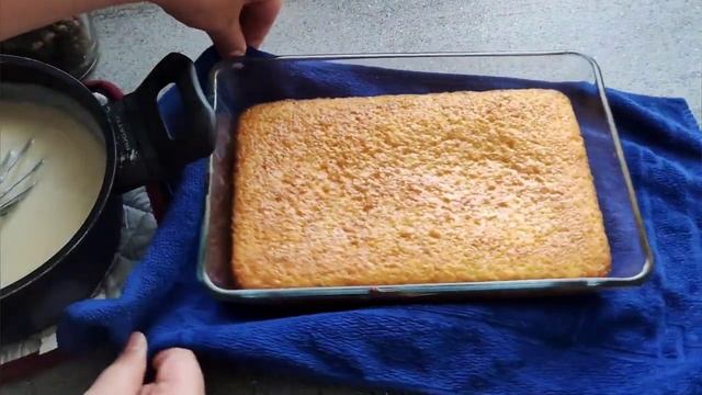 Тающий во рту ТУРЕЦКИЙ десерт. Торт с заварным кремом и карамелью смотреть онлайн