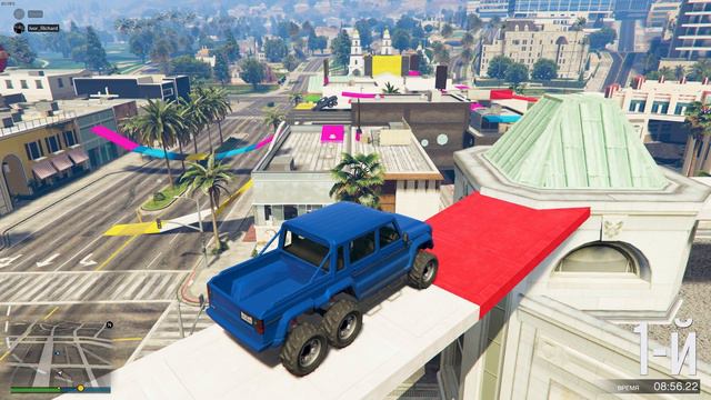 ЭТО НЕРЕАЛЬНО! БЕЗУМНЫЙ СКИЛЛ ТЕСТ НА ШЕСТИКОЛЕСНОМ ГЕЛИКЕ В GTA 5 ONLINE! смотреть онлайн