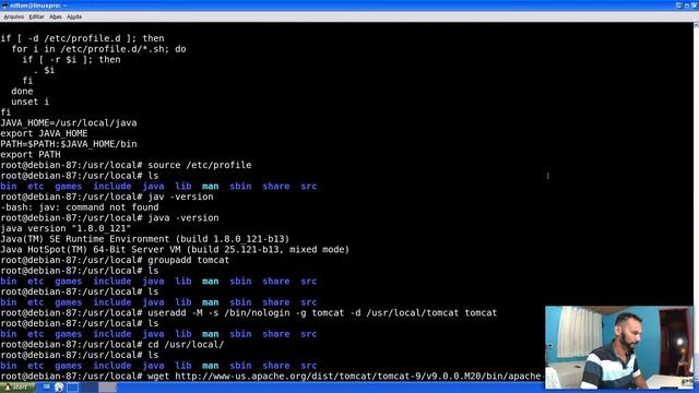 Instalando o Tomcat 9 no Linux смотреть онлайн