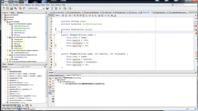 Kurs Java SE - Gra Tekstowa, część 16 смотреть онлайн