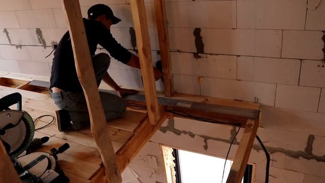 This is how simple it is to make Wooden Floors | Building a House ►8 смотреть онлайн