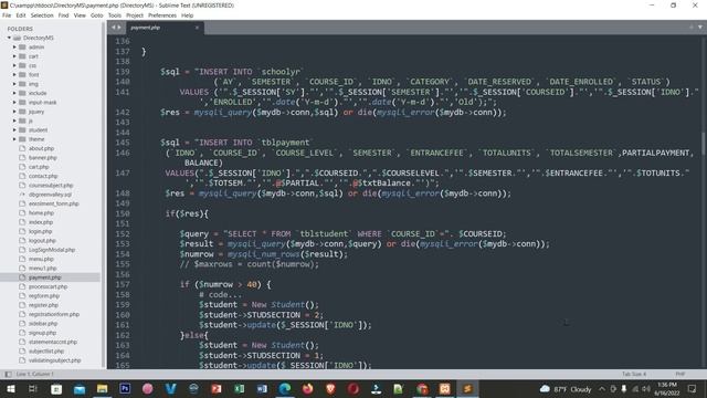 Directory Management System with Class Program Scheduling PHP Source Code смотреть онлайн