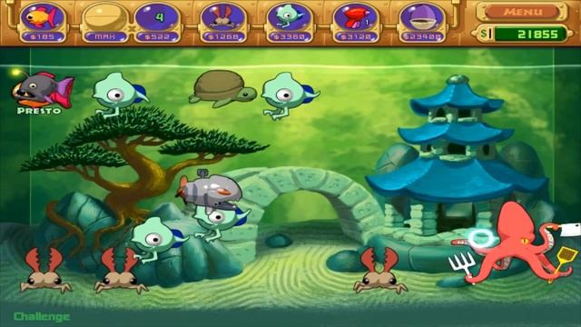 Insaniquarium Deluxe: Challenge Mode Complete (100%) смотреть онлайн