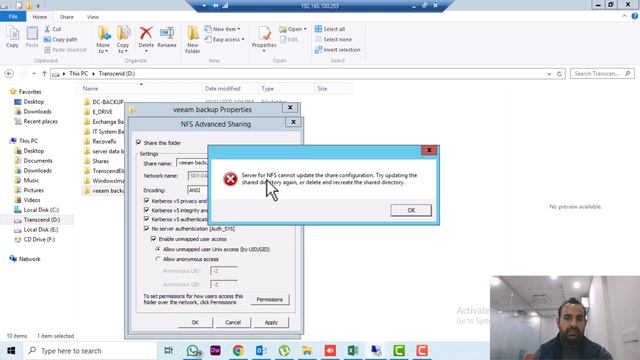 Add The Storage/Backup Repository Like NFS In Veeam Backup. Lec-4