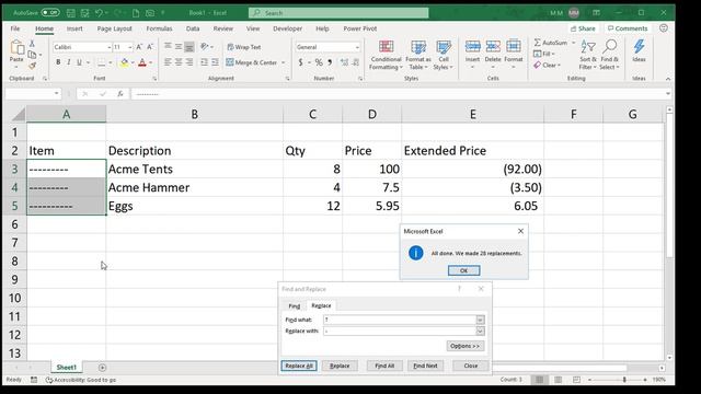 Excel Tutorial - Find Question Marks смотреть онлайн