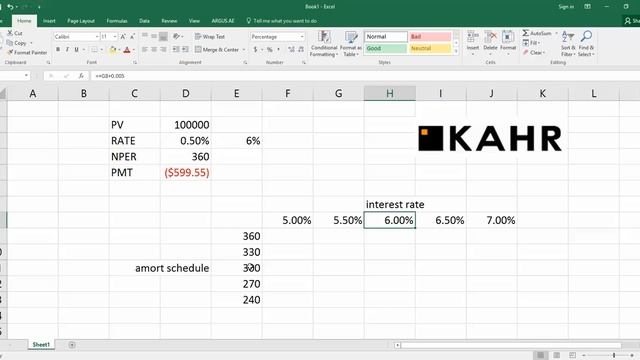 Data Table, Part 1 - Two Variables, One Formula смотреть онлайн