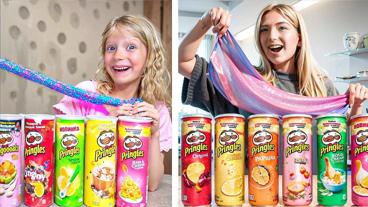 ПРИНГЛС СЛАЙМ ЧЕЛЛЕНДЖ!: ТОГДА vs СЕЙЧАС! смотреть онлайн