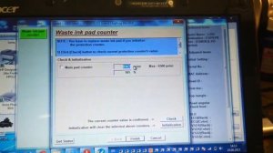 Принтер Epson L355   Не печатает выдает ошибку  Требуется техническое обслуживание