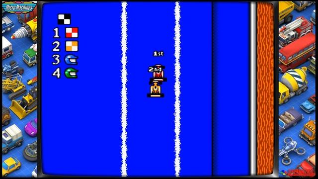 Micro Machines - SNES Playthrough #70【Longplays Land】 смотреть онлайн