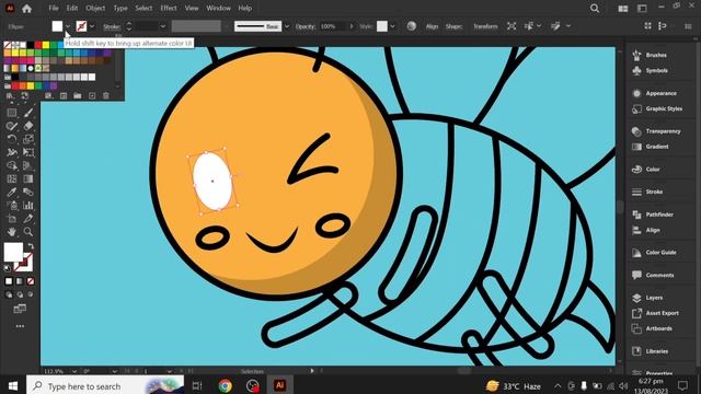 How To Make Mascot Logo Through Sketch In Adobe Illustrator #adobeillustrator смотреть онлайн