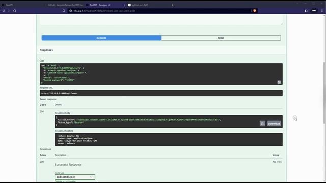 FastAPI jwt token authentication with sqlite смотреть онлайн