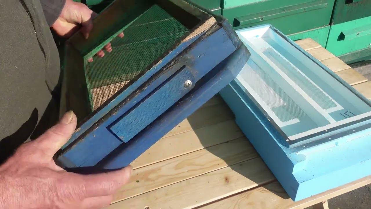 обзор сетчатого днища и крыши шестирамочного улия смотреть онлайн