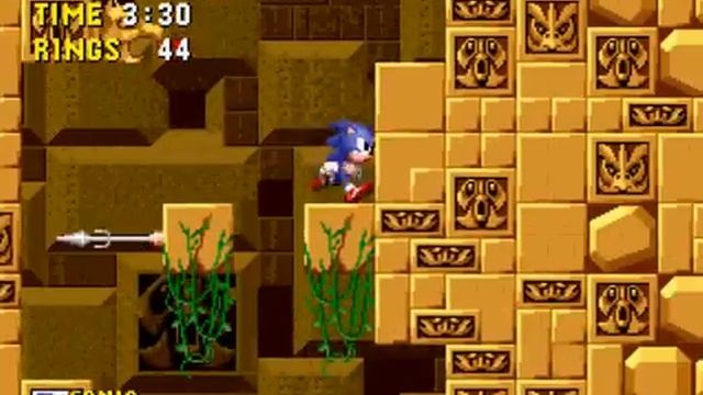 Sonic 1 - Labyrinth Zone Boss смотреть онлайн