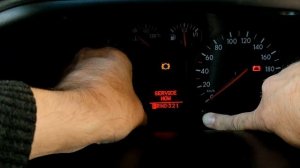 Убираем надпись SERVICE на Volkswagen Transporter Т4. passat. polo. jetta